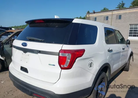 2017 Ford Police Interceptor из США, поврежденный, VIN 1FM5K8AR0HGD07517